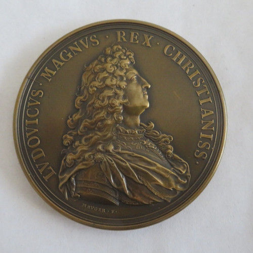 Médaille louis xiv les revues - médaille,