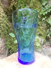 COCA COLA VERRE COLLECTOR - BLEU - McDO MC DONALD'S