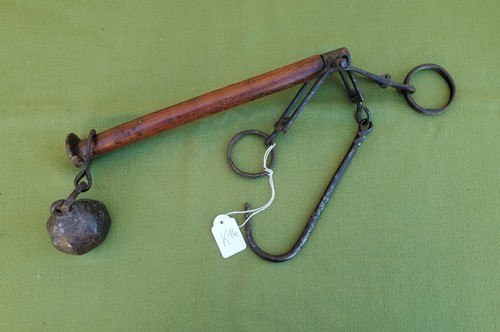 Ancienne balance romaine peson - ancienne,