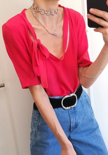 Blouse maje fluide soie - maje,