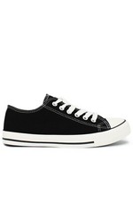 Baskets basses en toile