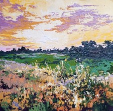 Landscape art original texture - landscape,