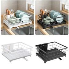 Égouttoir à vaisselle portable pour égouttoir de cuisine pour bouteilles de