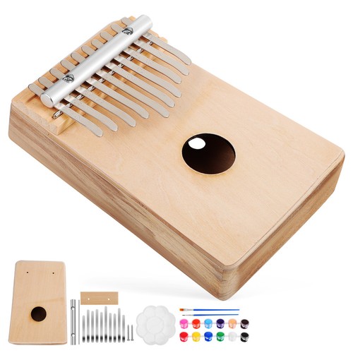 Piano pouce bois clés - en, 10