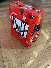 Duff Beer Les Simpson 2 bouteilles neuves Duff The Simpsons 2 unopened bottles