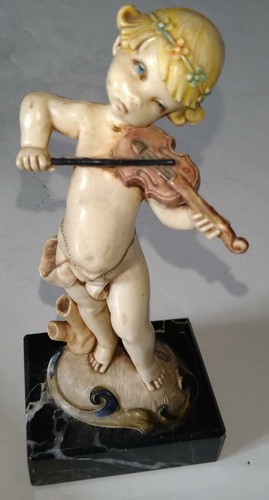 Ancienne statuette enfant - ancienne,