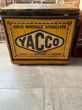 Caisse bois YACCO 1931 à 1934