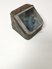 Coffret décoratif en verre et