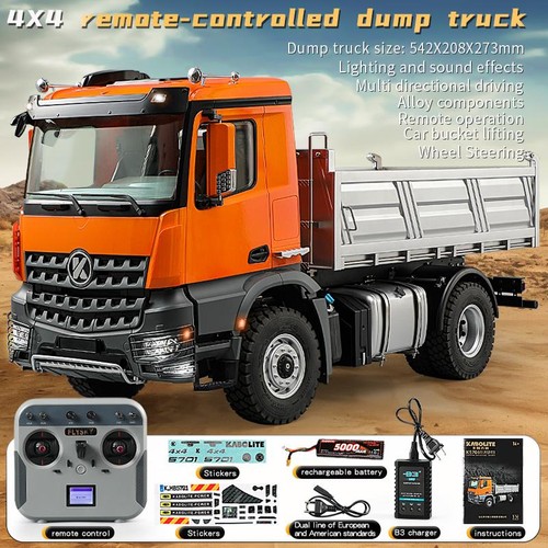 Kabolite dump truck - kabolite, rc