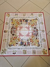 Petite Nappe Alsacienne Beauvillé coton 98x 94 cm