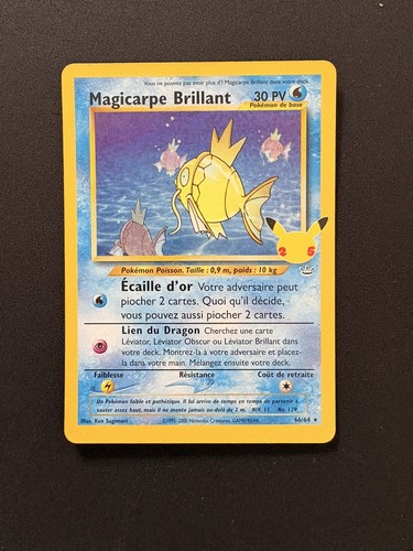 Carte pokémon magicarpe - pokémon,