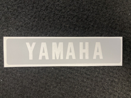 Yamaha seat stencil logo - seat,