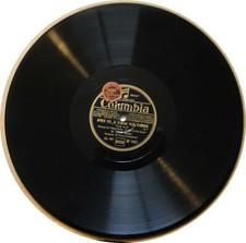 DISQUE 78T LP 78rpm TINO ROSSI Après toi / joli bateau COLUMBIA circa 1934