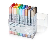 Too Copic Ciao 36 Colors Starter Set Illustration Marqueurs Multicolore Japon...