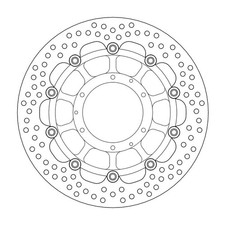 Disque de frein flottant