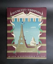 Ducretet thomson 1948 brochure - 1948,