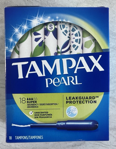 Tampax pearl leakguard - tampax,