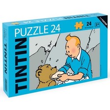 Puzzle 24 pièces Tintin, L'Ourson + Poster 45,7x30,4cm (81561)