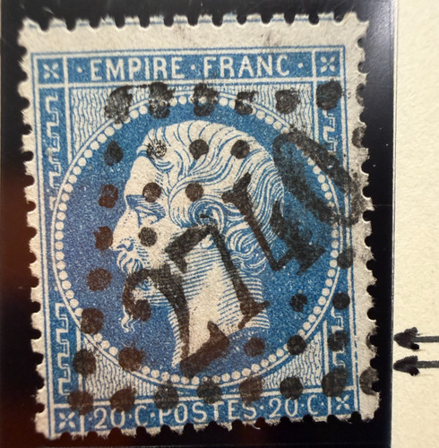 Timbre empire dentelé - 🦬timbre,