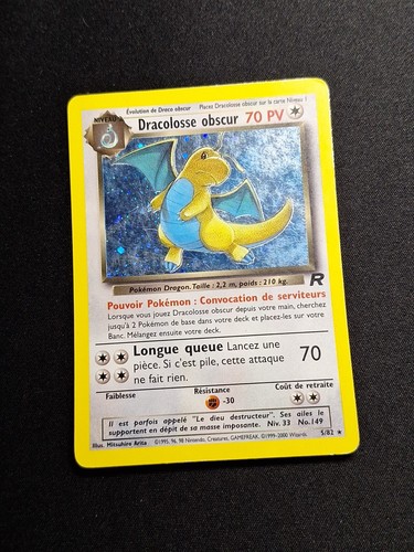 Dracolosse obscur holo 82 - obscur,