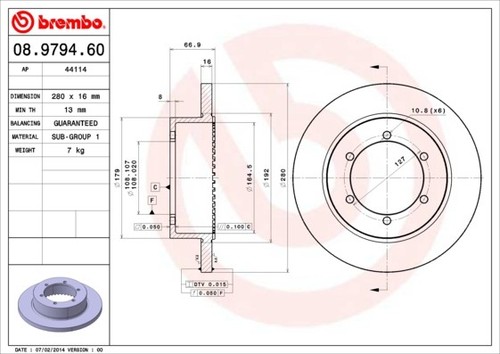 Disque frein axial - 2,