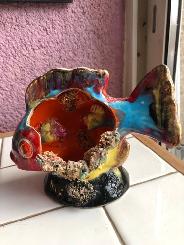 Lampe coquillage poisson - lampe,