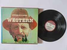 4 LP Vinyles 33T  "Anthologie de la musique Western" BE