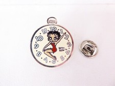 Pin's Pins Pin Badge - BETTY BOOP - MONTRE / WATCH -  HEURE /TIME - FIGURINE