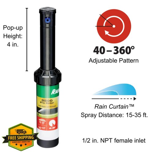 Rain bird 3500 rotor - rain, 40-360