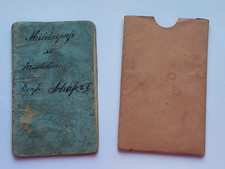 militarpass Infanterie regiment 132, ww1, Regiment Alsatien, ww1, 1914-1918