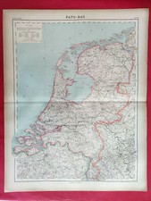 Carte Géographie LES PAYS BAS