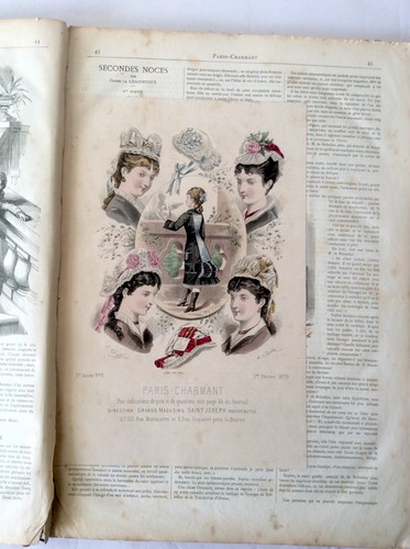 Paris charmant gravures - ,