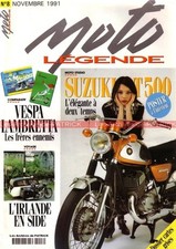 MOTO LEGENDE   8 SUZUKI T500 T 500 ENFIELD India Bullet VESPA 56 LAMBRETTA LD 57