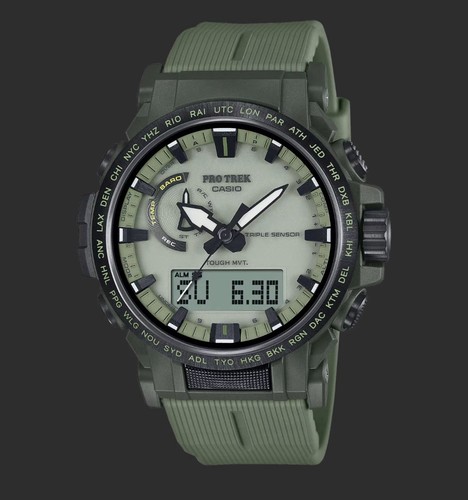 Montre solaire casio pro - solaire,