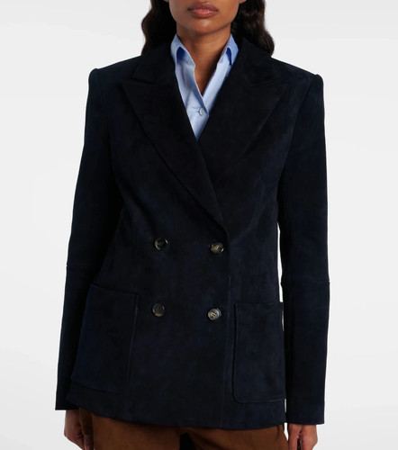 Blazer cuir agneau daim - en, d'agneau