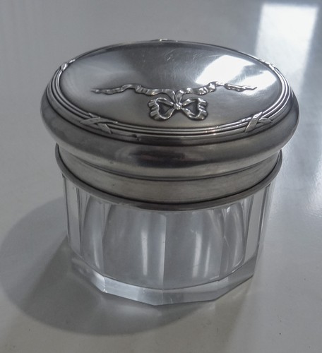 Pot cristal taillé - en,