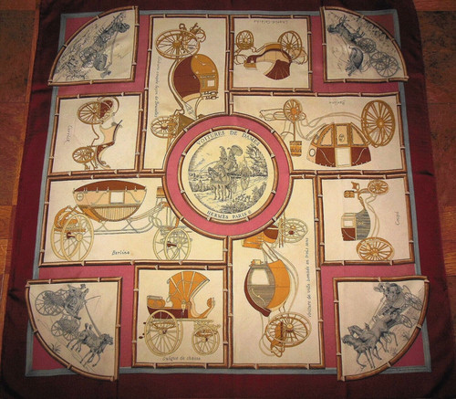 Hermès foulard voitures de - hermÈs,