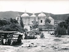 MITLA c. 1960 - L 'Eglise San Pablo Apos Marchands de Pancho  Mexique - Div 6386