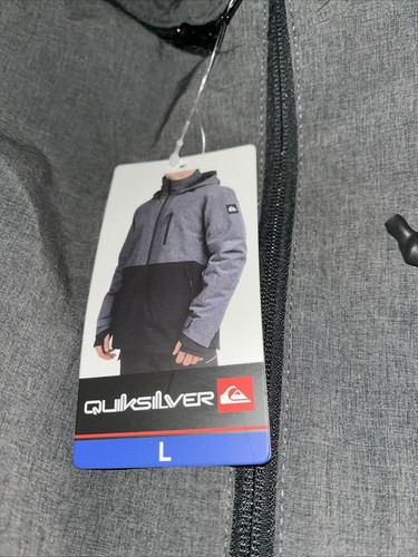 Quicksilver mens snow jacket - snow,