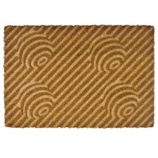 Tapis Classique Rectangulaire En Fibre De Coco Naturelle 40 X 60 Cm Pour Entrée