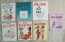 lot de 7 BD REISER - mon papa