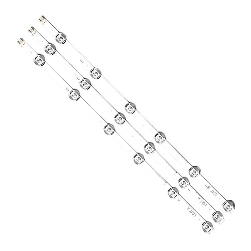 3pcs led bande composants - led, tv
