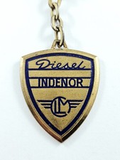 PORTE-CLÉS - DIESEL INDENOR - COMPAGNIE GÉNÉRALE de MOTEURS - Métal 1960s -