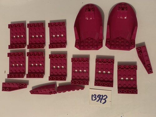 Lot pièces roses fuschia - de,