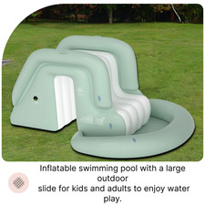 Toboggan gonflable pour piscine, jouets aquatiques résistants à l'usure