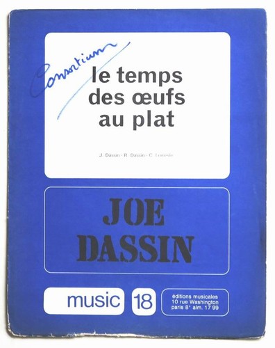 Partition vintage sheet music