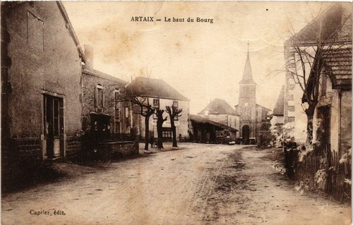 Cpa artaix haut bourg - cpa, du