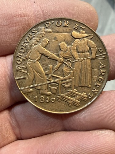Médaille bronze 1830 - en,