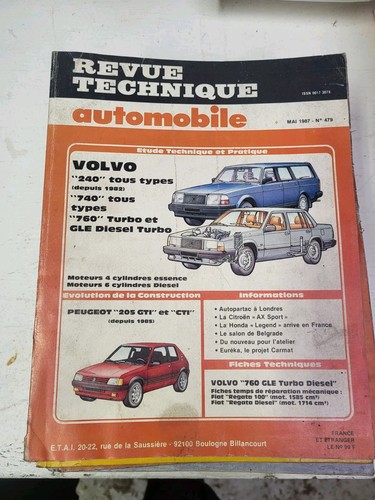 Revue technique automobile - technique,