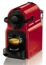 Krups Nespresso Inissia Rouge YY1531 19 Bar Machine a Dosettes - Rouge